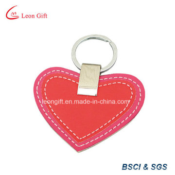 Custom Leather Heart Key Chain Wholesale
